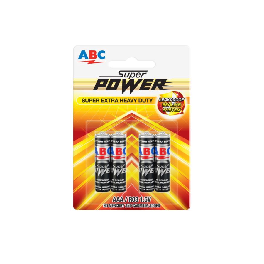 ABC Super Power Baterai AAA 1pcs