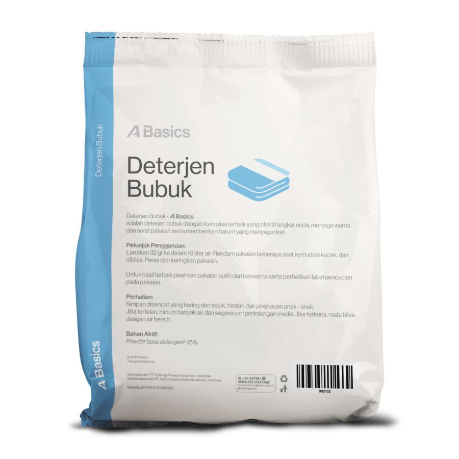 Deterjen Bubuk Classic Fresh A Basics 1800gram