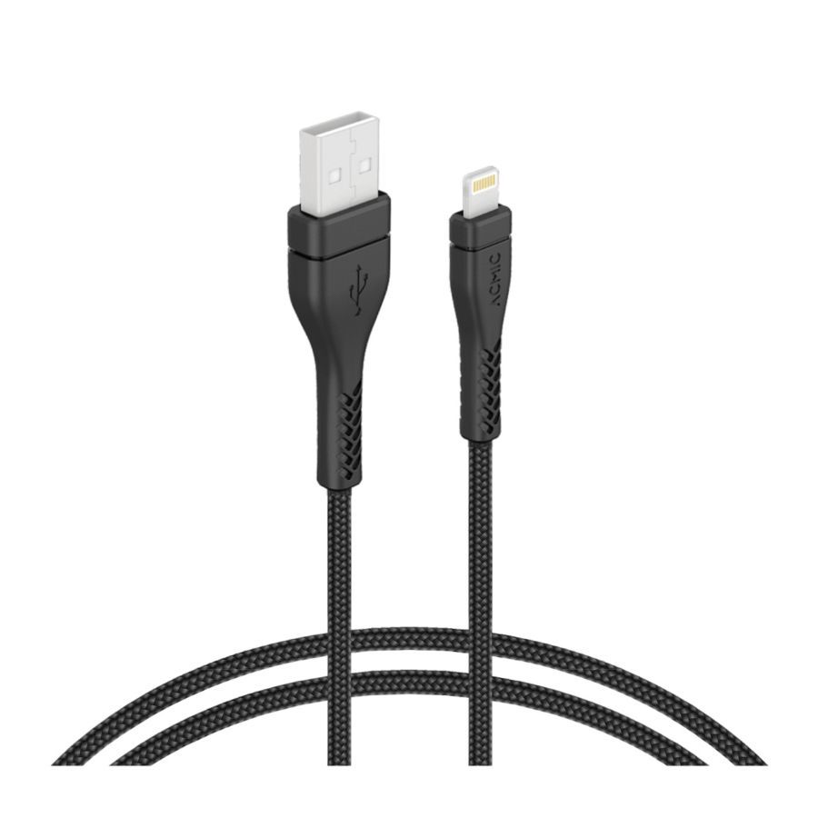 Acmic Braided Cable USB A to Lightning 1M