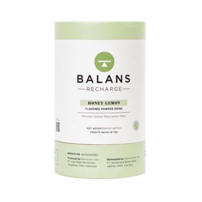 Balans Recharge Honey Lemon Fiber & Probiotics Drink