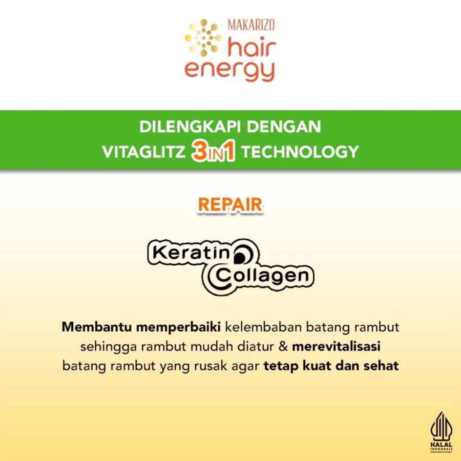 Makarizo Hair Energy Vitaglitz Aloe Melon Hair Serum