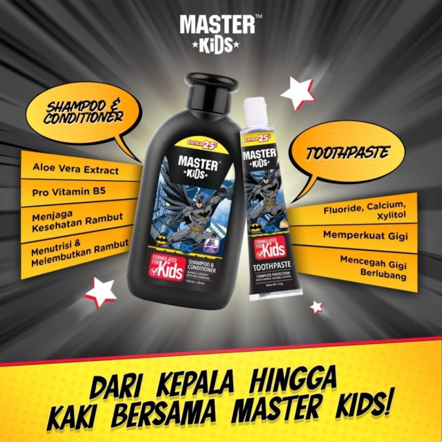 Master Kids Shampoo Superman 150ml