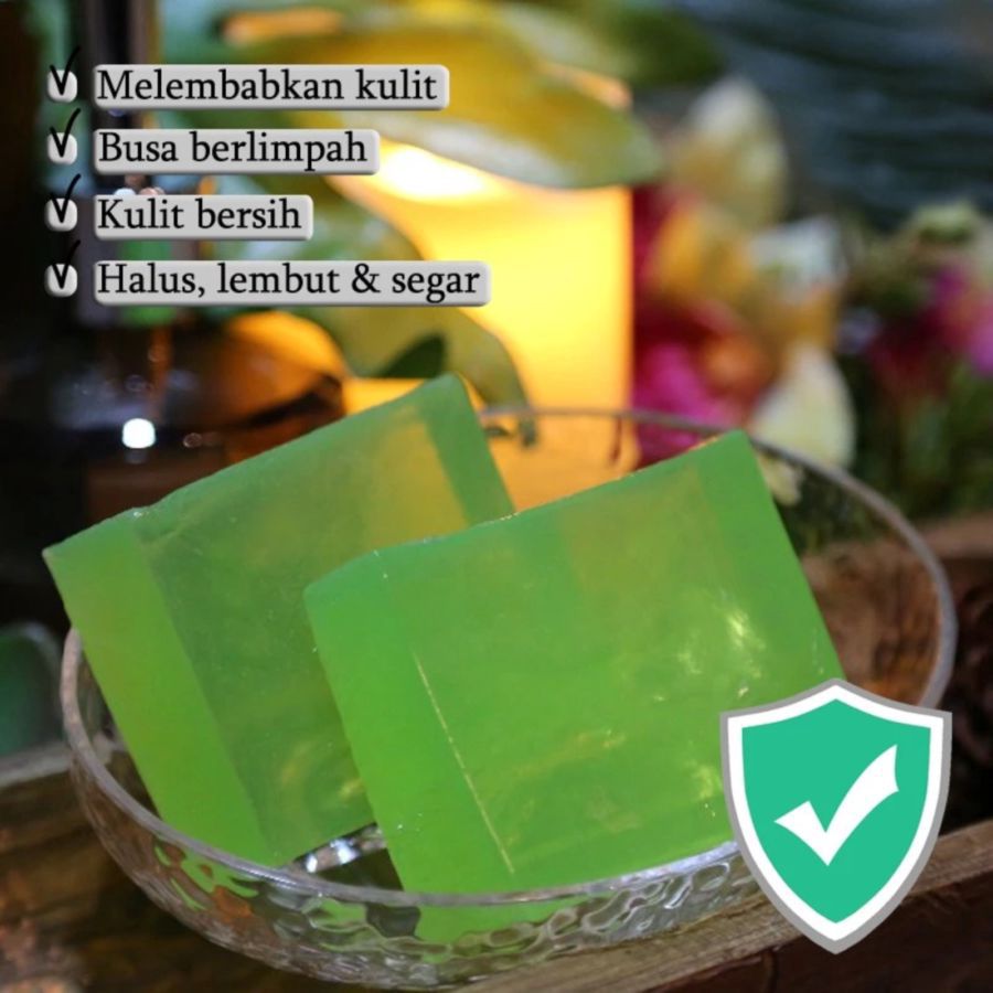 Metal Fortis with Cucumber Transparant Barsoap