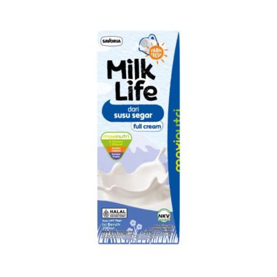 Milk Life Teens Full Cream Susu UHT