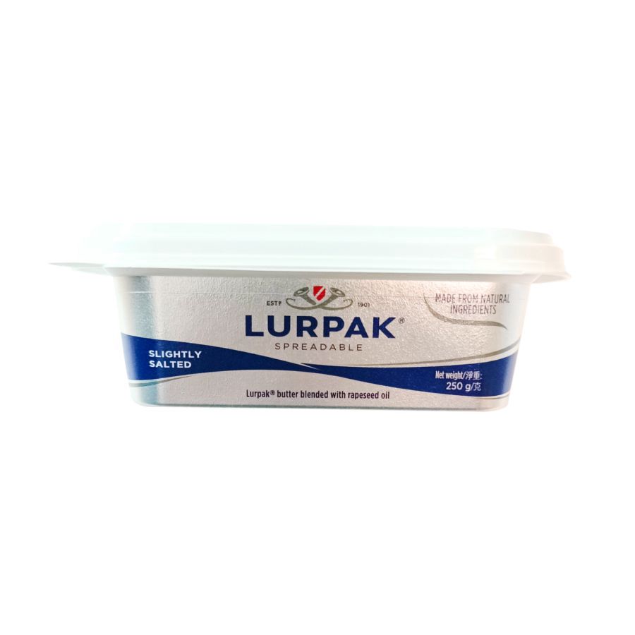 Lurpak Spreadable Slightly Salted Butter 250gram
