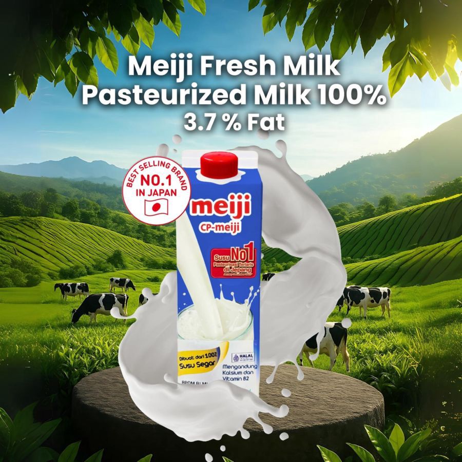 Meiji Fresh Milk Blue 3.7 Fat 946ml