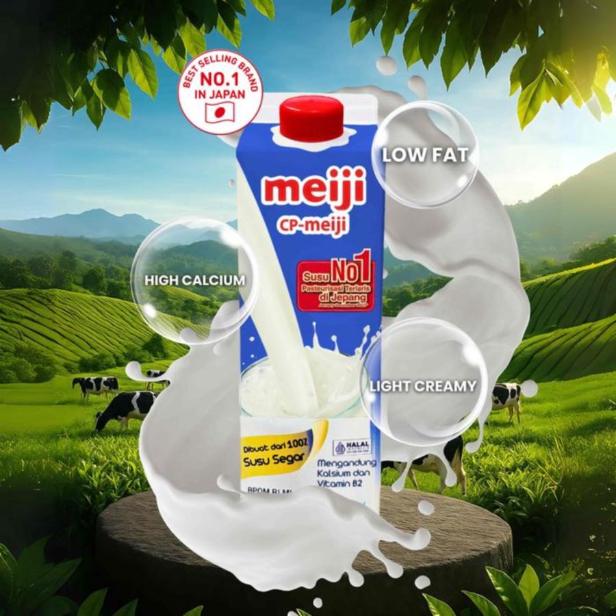 Meiji Fresh Milk Blue 3.7 Fat 946ml