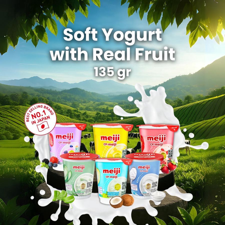 Meiji Plain Yogurt 135gram