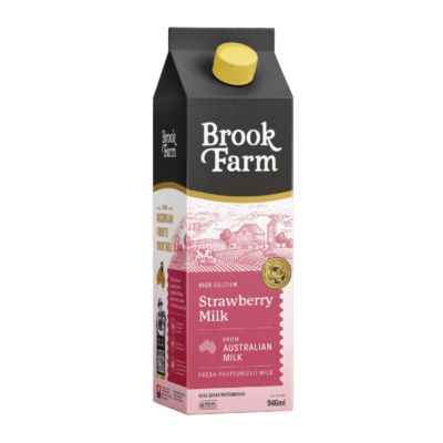 Brookfarm Fresh Milk Strawberry