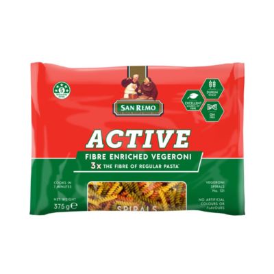 San Remo Vegeroni 3 Color Spriral Pasta