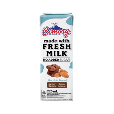 Cimory Zero Sugar Chocolate Almond Susu UHT