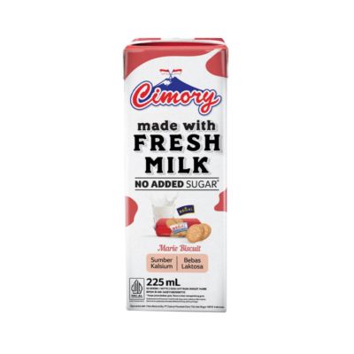 Cimory Zero Sugar Marie Biscuit Susu UHT