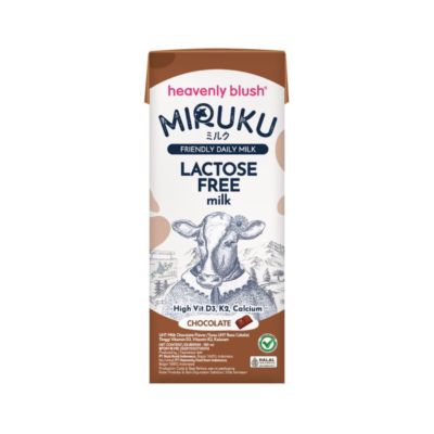 Heavenly Blush Miruku Chocolate Lactose Free Susu UHT
