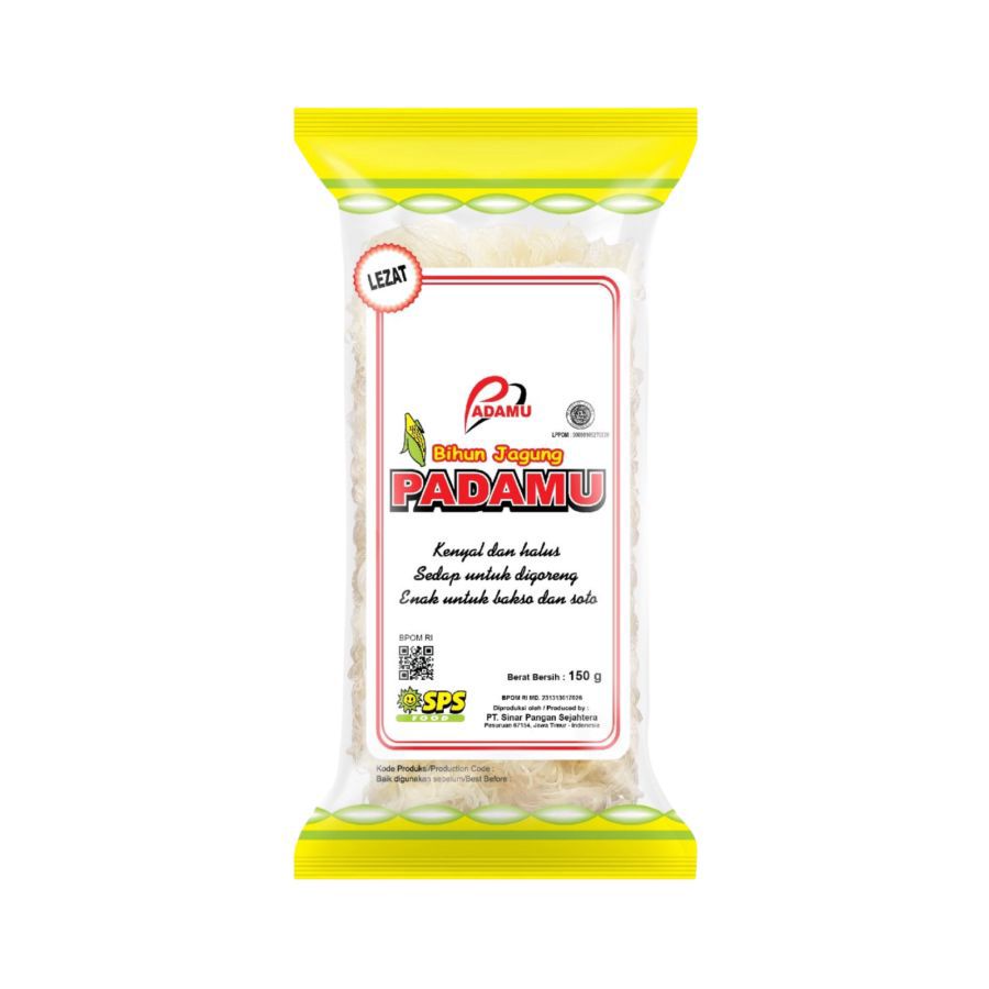 Padamu Bihun Jagung 160gr 1pcs