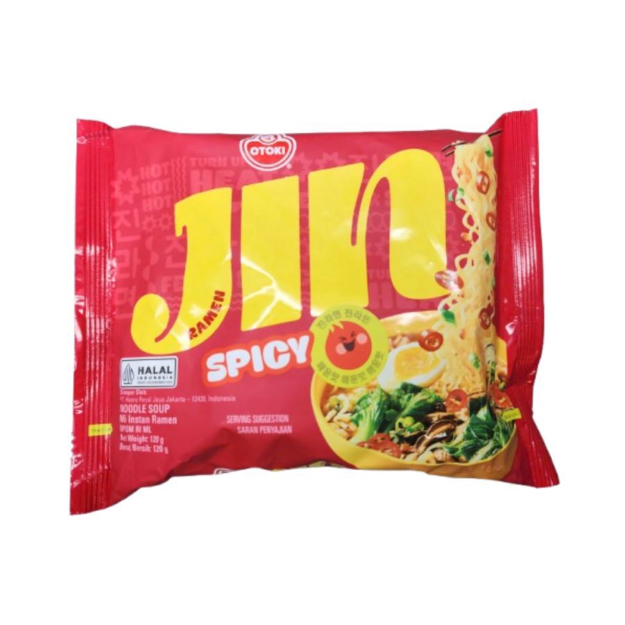 Otoki Jin Ramen Spicy Mie Instan 120gram