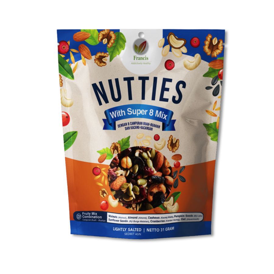 Francis Nutties With Super 8 Mix 31gram