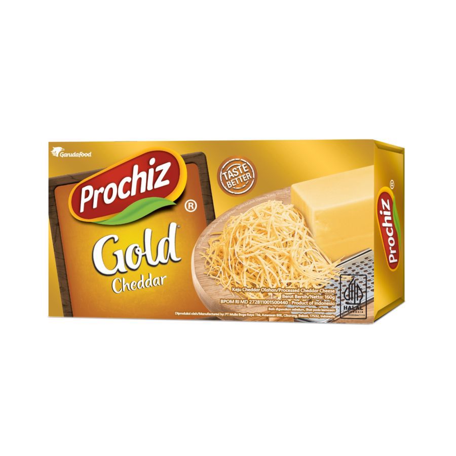 Prochiz Gold Cheddar Cheese 160gram