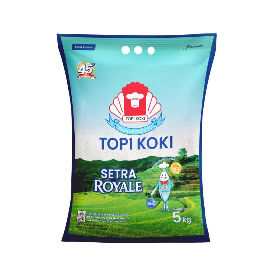Topi Koki Beras Setra Royale 5kg