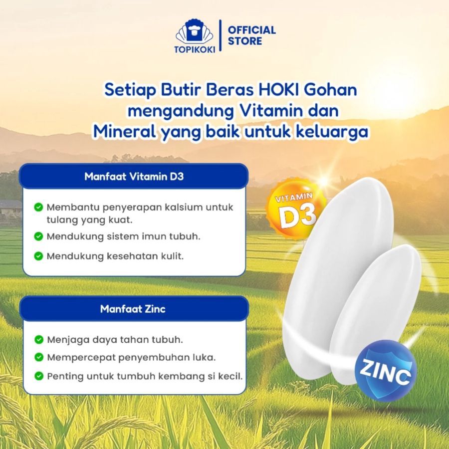 Hok1 Beras Gohan 5kg