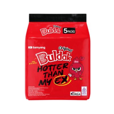 Samyang Hot Chicken Ramen Buldak Original Mie Instan Multipack 5 pcs x 140gr