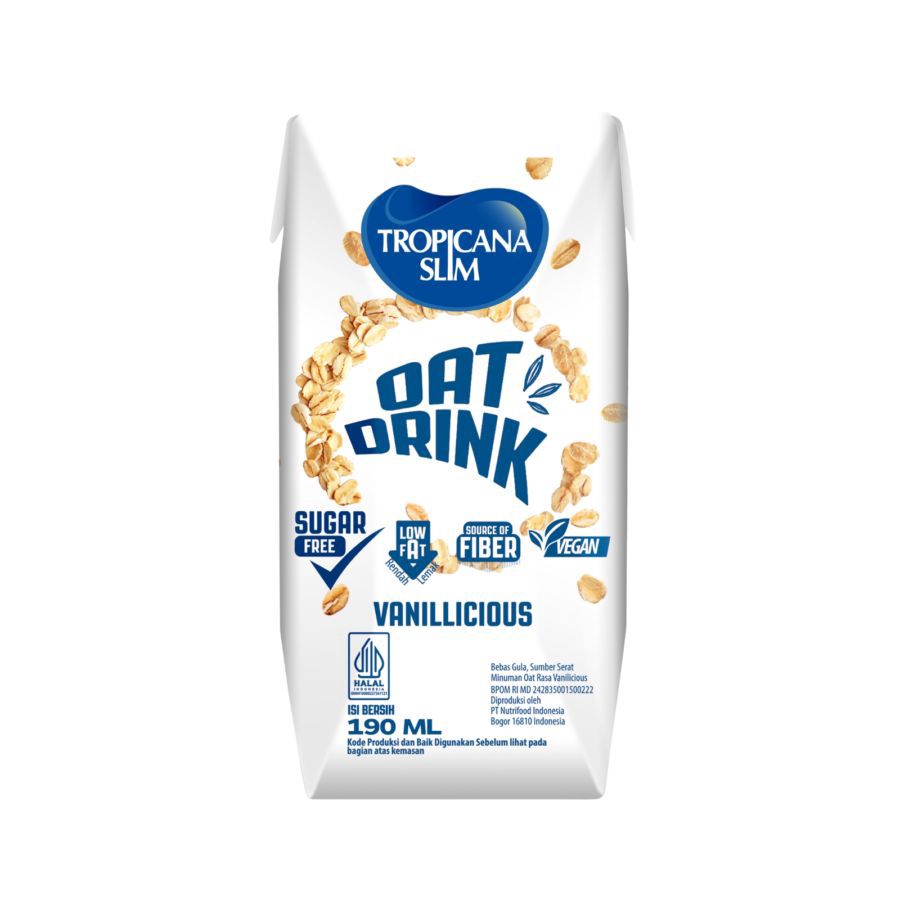 Tropicana Slim Oat Drink Vanillicious 190ml