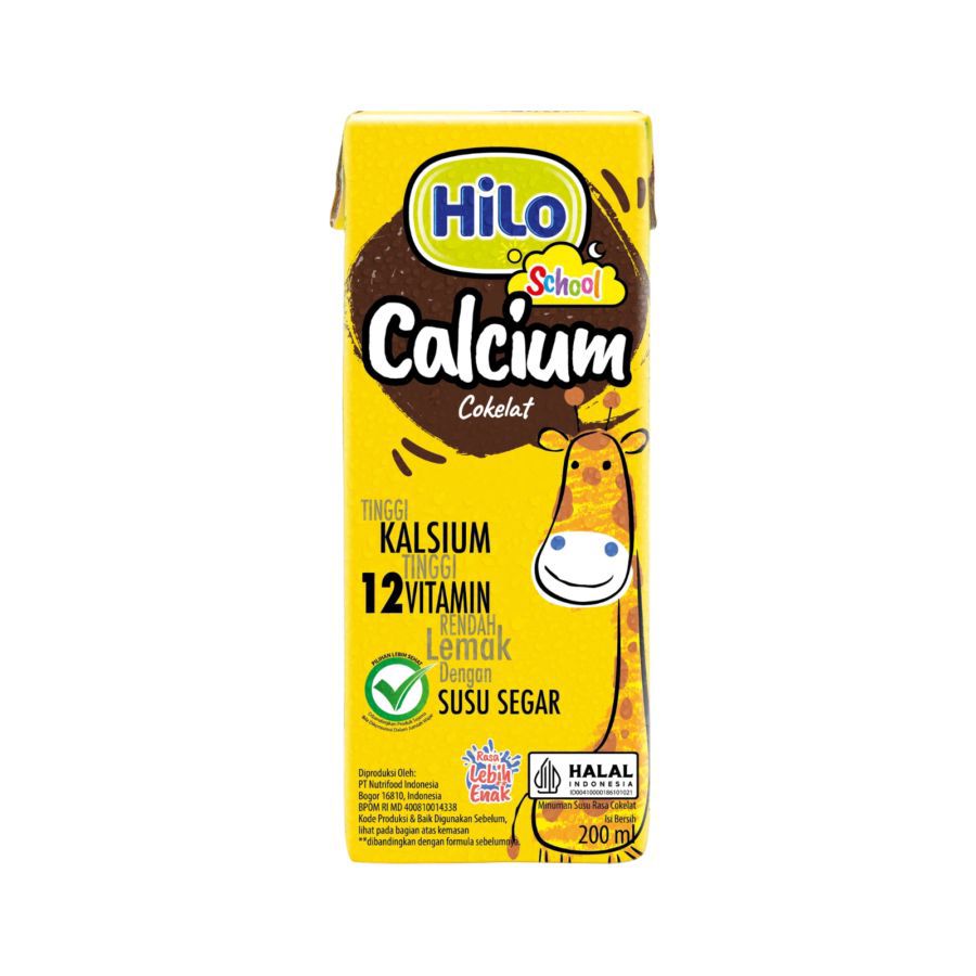 Hilo School Chocolate Susu UHT RTD 200ml