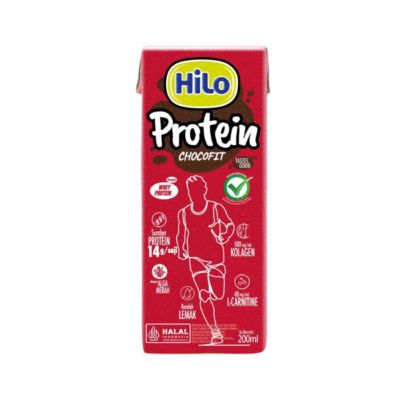 Hilo Protein Chocofit Cokelat Susu UHT