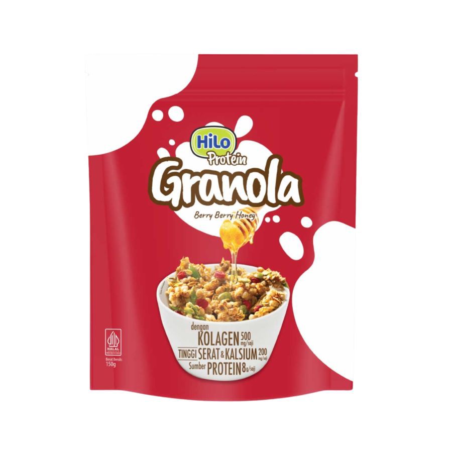 HiLo Active Granola Berry Berry Honey 150gram