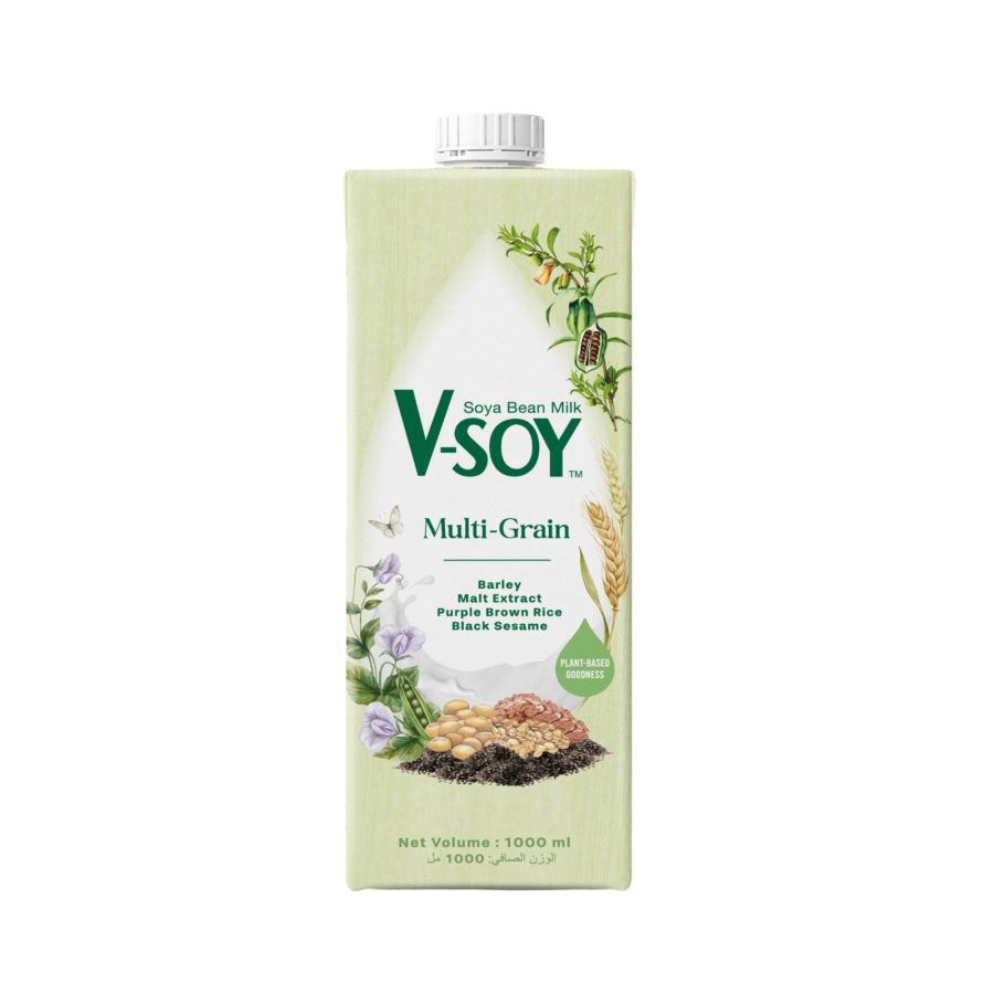 V-Soy Susu Kedelai Multi Grain 1000ml