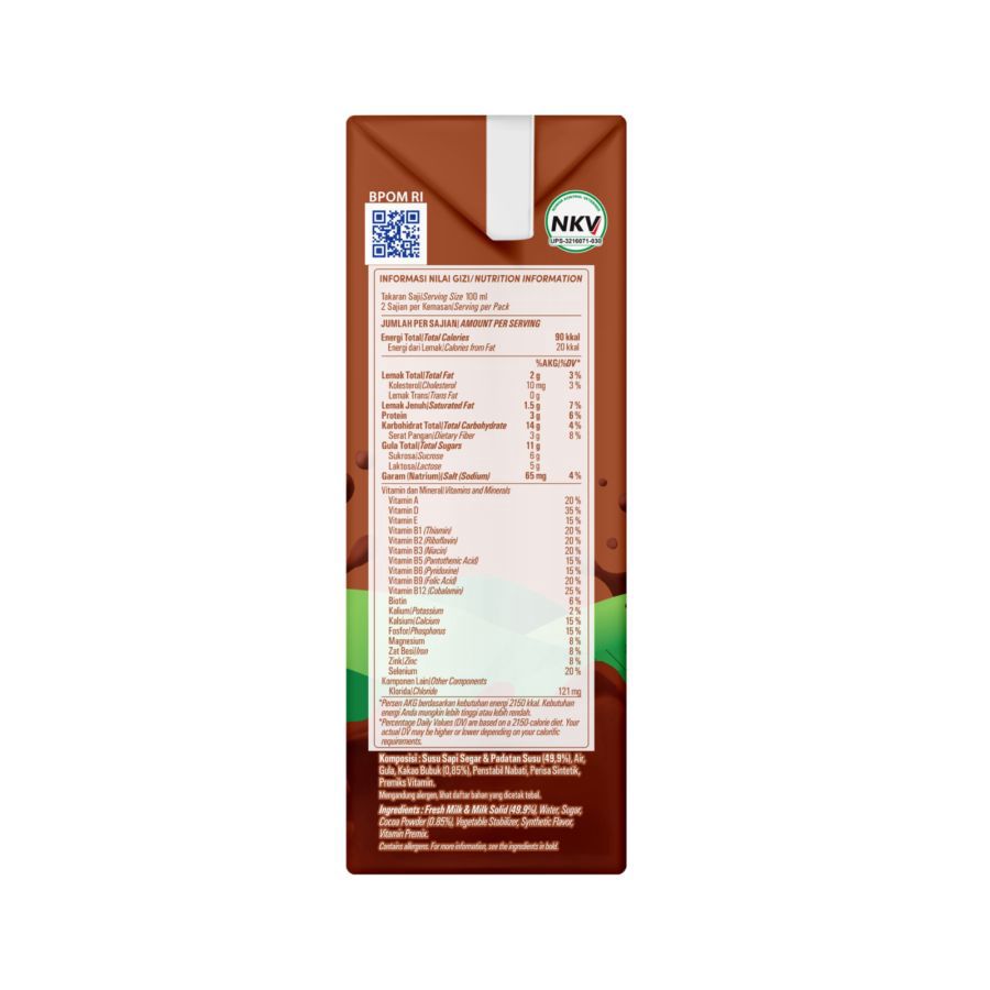 Diamond Chocolate Susu UHT 200ml