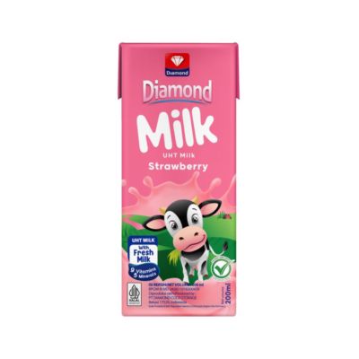 Diamond Strawberry Susu UHT