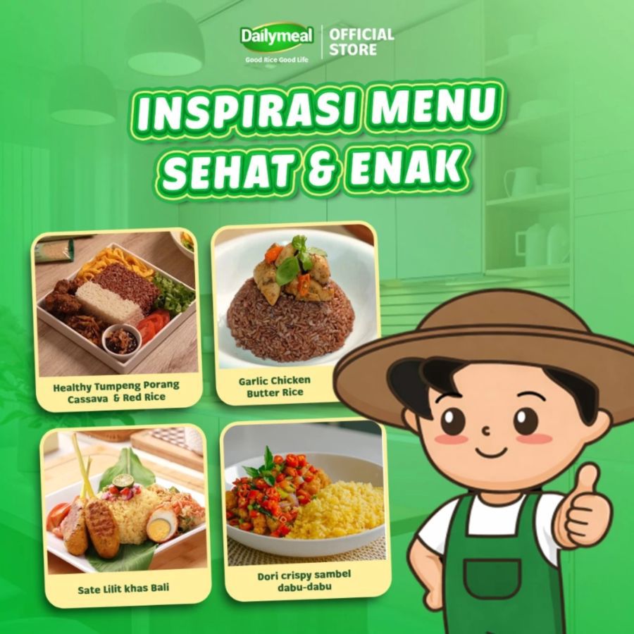 Dailymeal Beras Merah 1kg