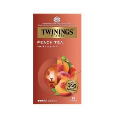 Twinings Peach Tea Flavoured Teh Celup