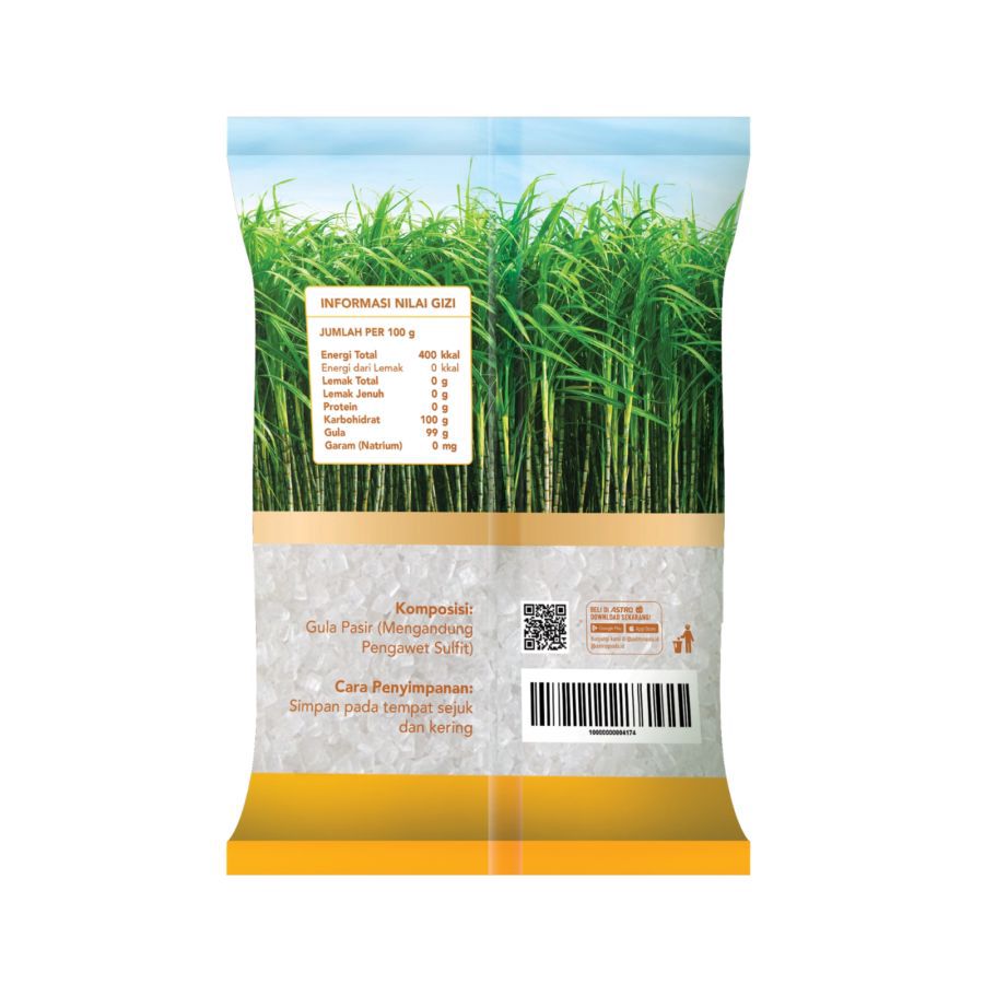 Gula Pasir Kuning A Basics 1kg