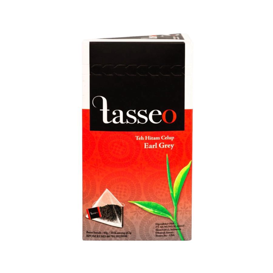Tasseo Earl Grey Premium Tea Bag 20bags