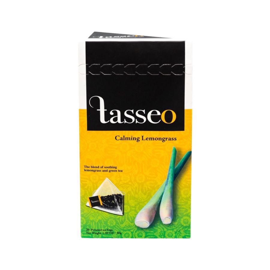 Tasseo Calming Lemongrass Premium Tea Bag 20bags