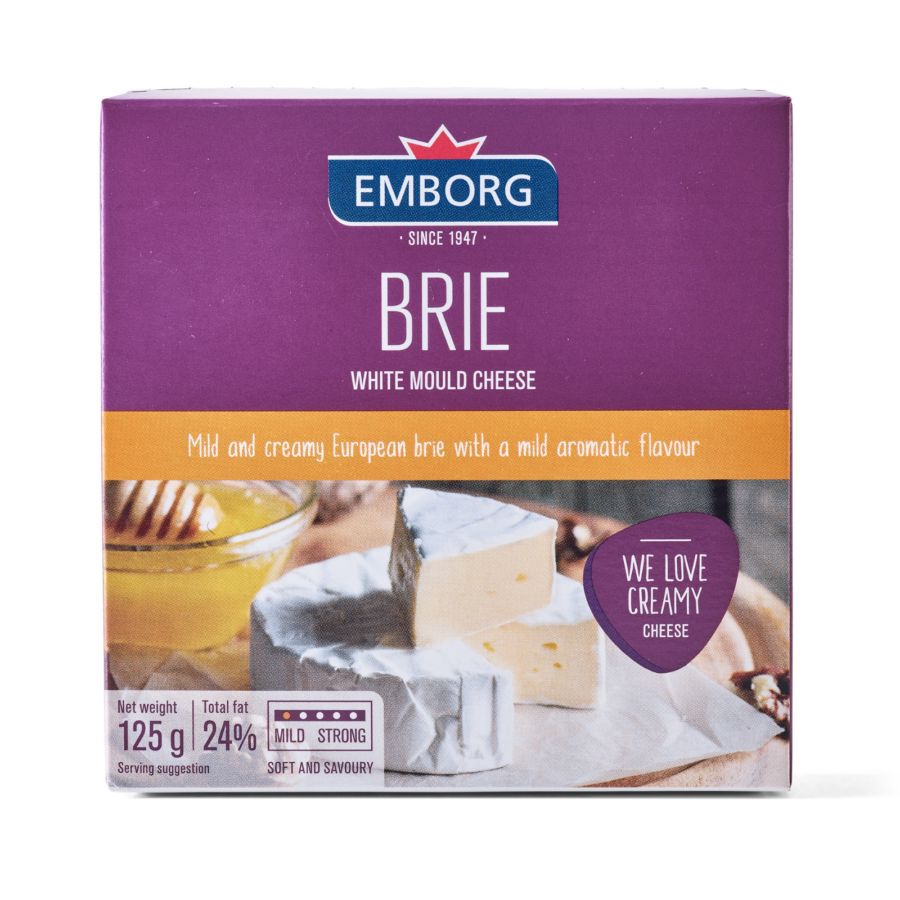 Emborg Brie Cheese 125gram