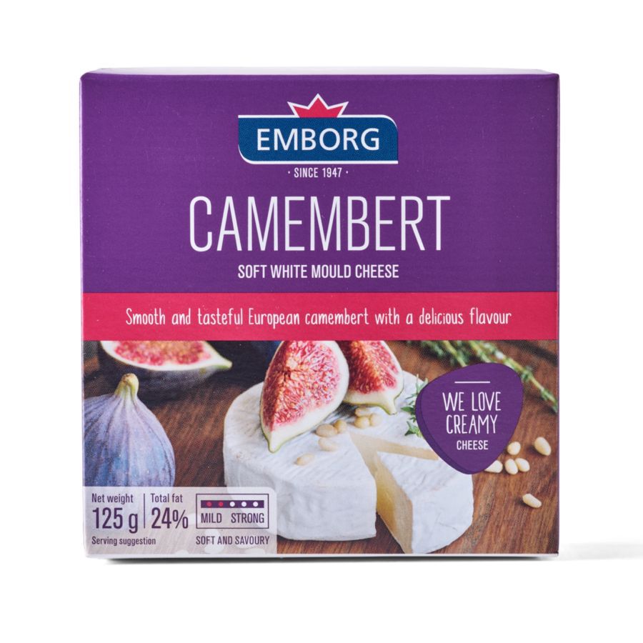 Emborg Camembert Cheese 125gram