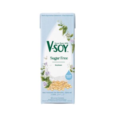 V-Soy Susu Kedelai Original Sugar Free