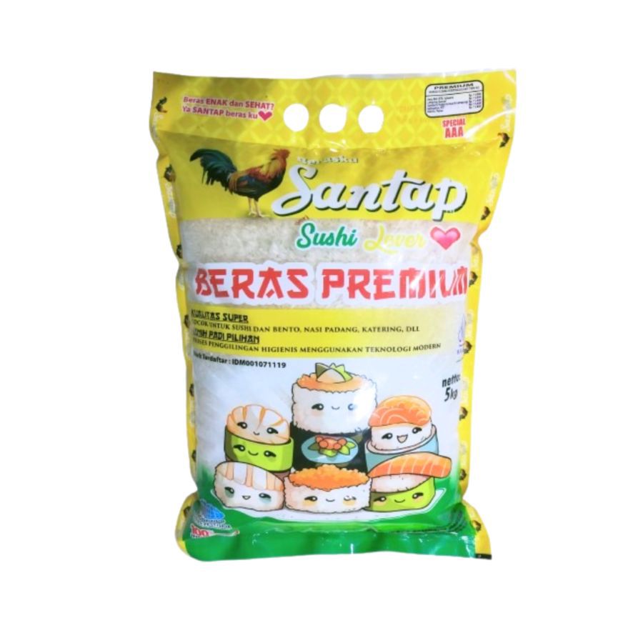 SANTAP Sushi Lover Beras Premium 5kg