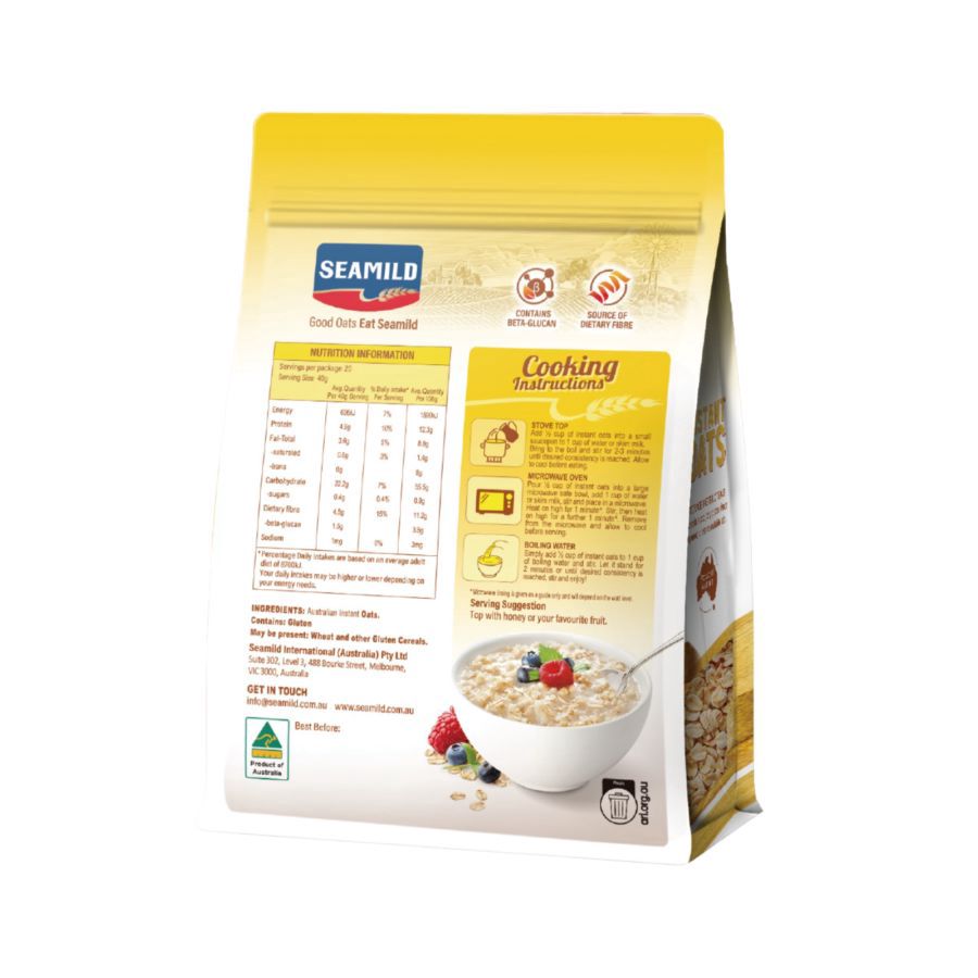 Seamild Instant Oats