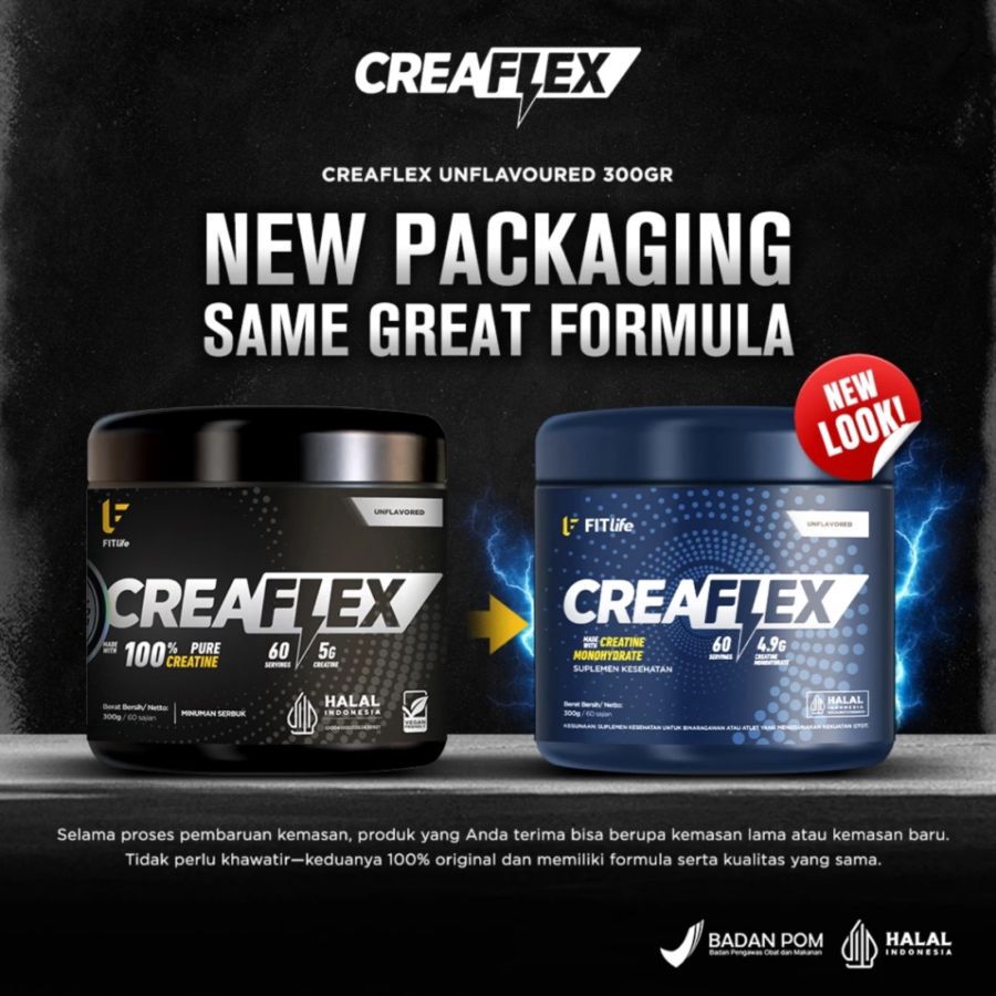 FITlife Creaflex Pure Creatine Unflavour 300gram