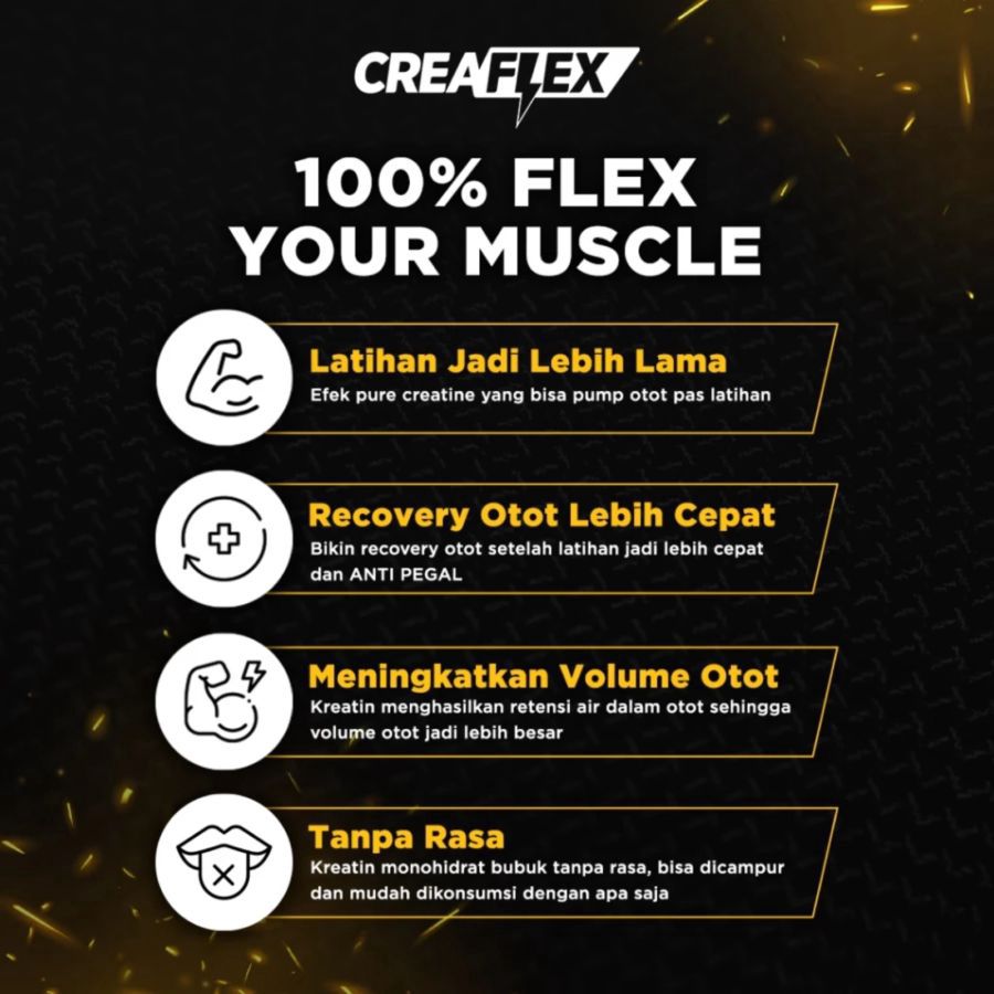 FITlife Creaflex Pure Creatine Unflavour 300gram