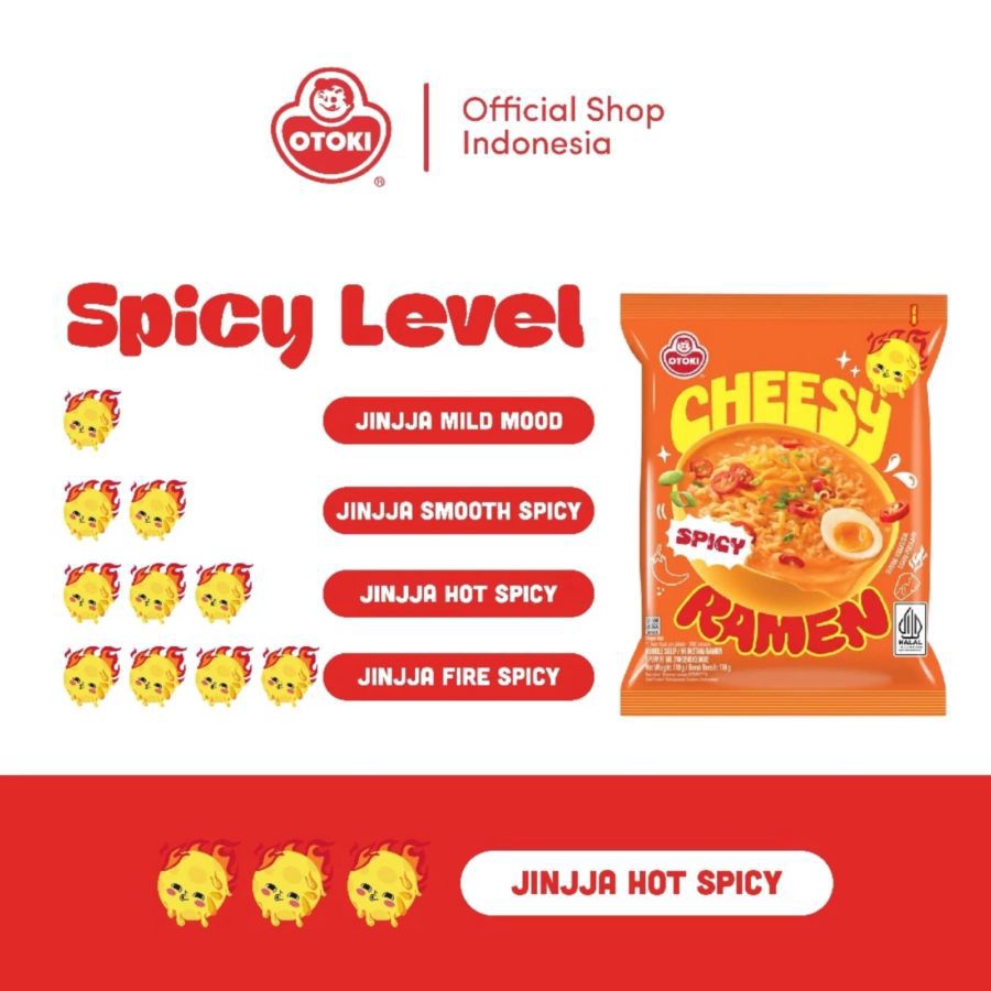 Otoki Cheesy Ramen Spicy