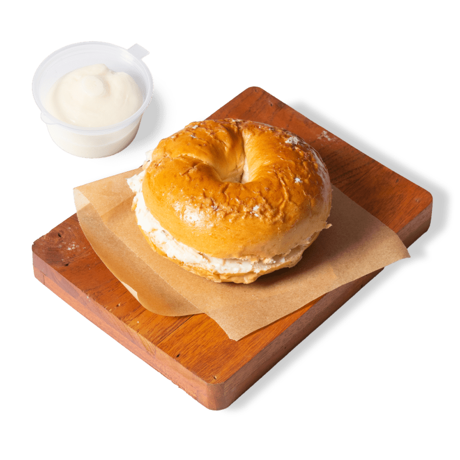 Bagel Original + Cream Cheese 1pcs