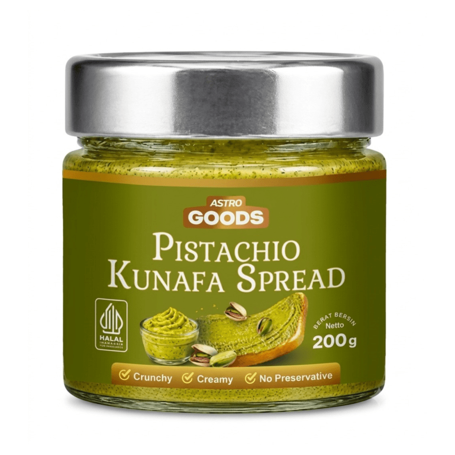 Pistachio Kunafa Spread Astro Goods 200gram