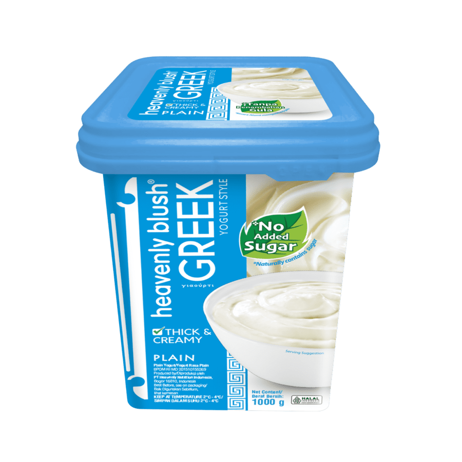 Heavenly Blush Greek Yogurt Original 1000gram