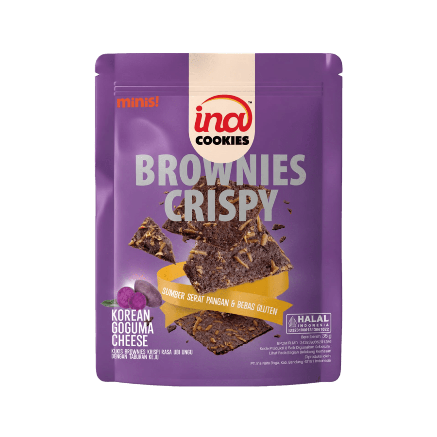 Ina Minis Brownies Crispy Goguma Cheese 1pcs