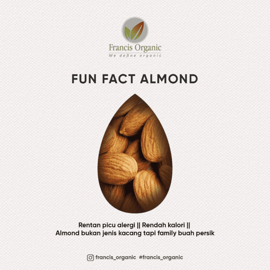 Francis Roasted Almond 225g 1pcs