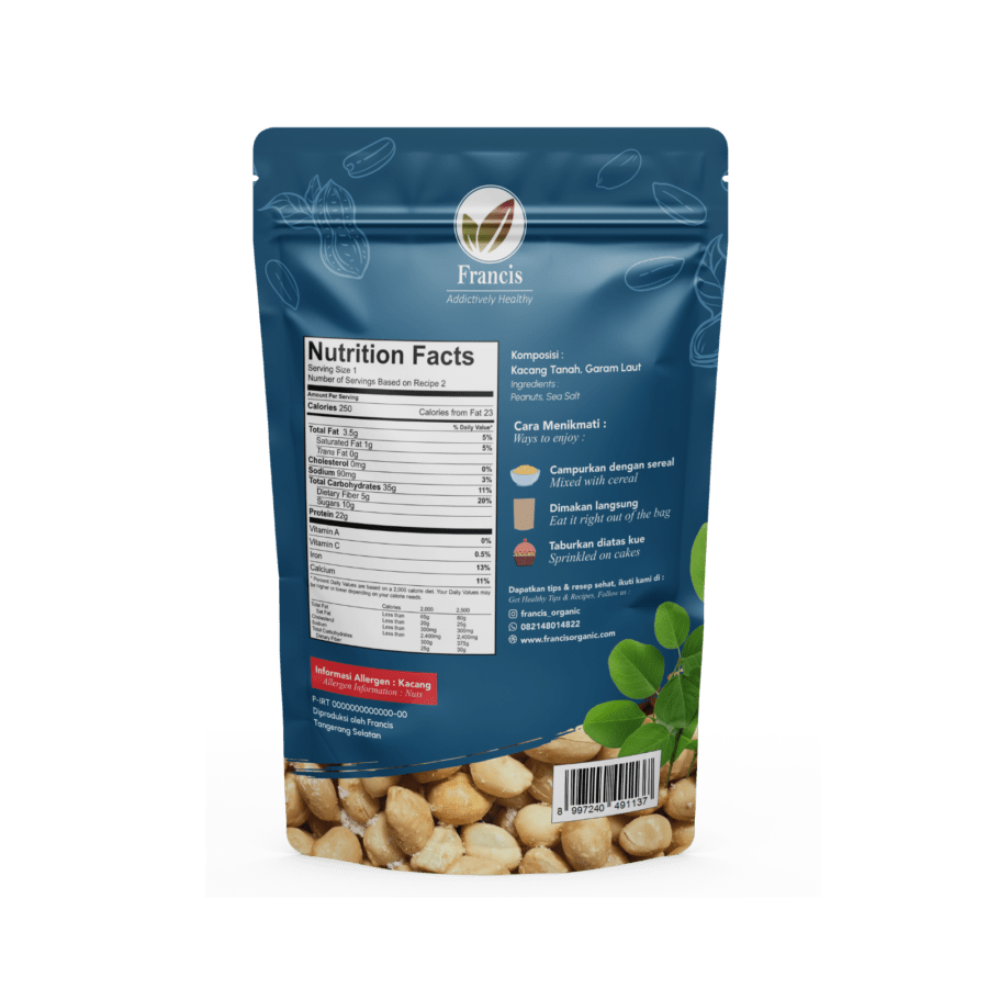Francis Peanut Salted 185gram